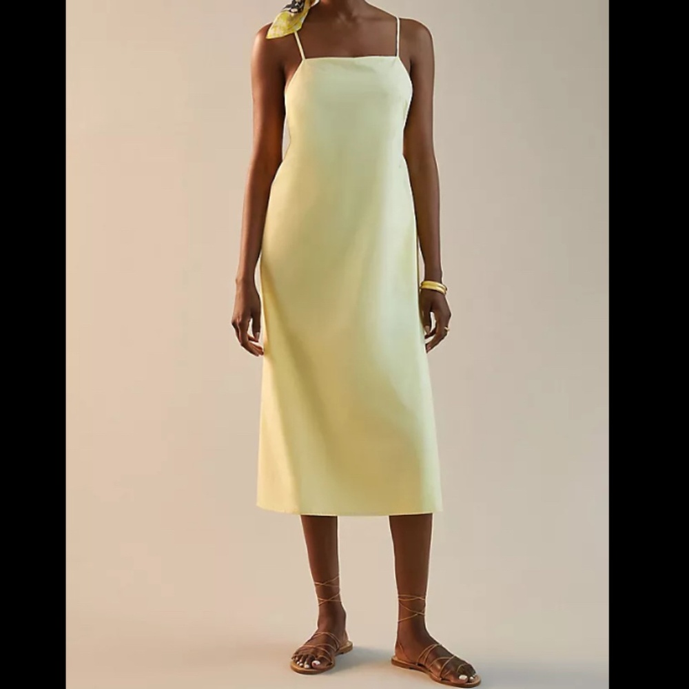 Anthropologie Sunday in Brooklyn Square-Neck Midi Dress